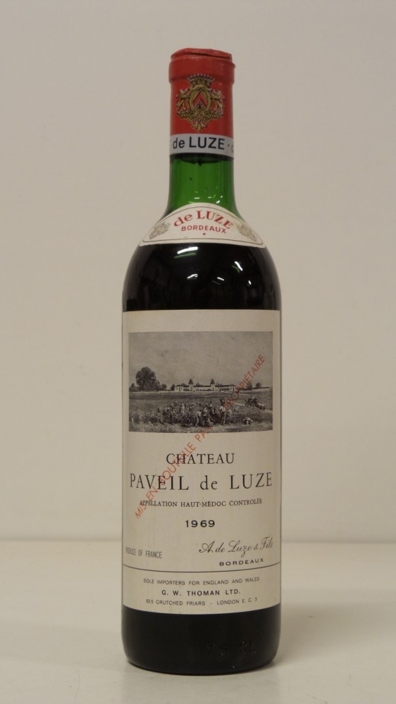 Chateau Paveil De Luze 1969